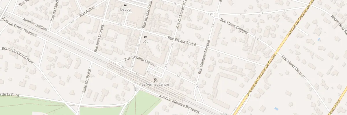 Plan du 4 Rue du Maréchal Joffre au Vésinet