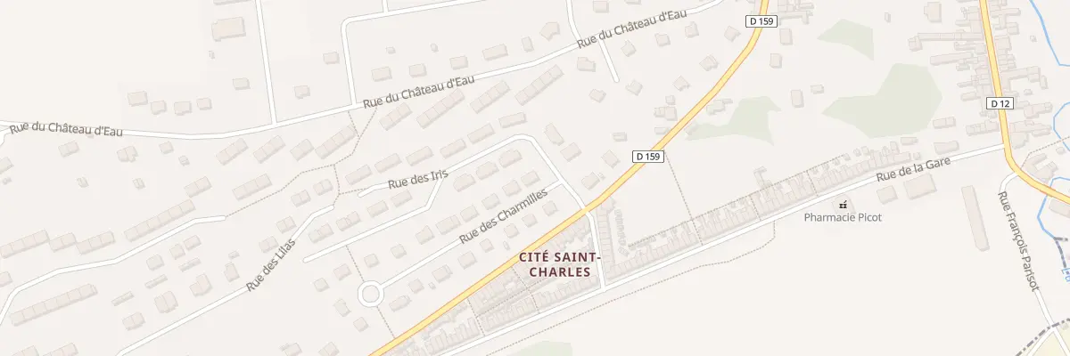 Plan du 10 Rue des Charmilles à Saint-Léger-lès-Domart