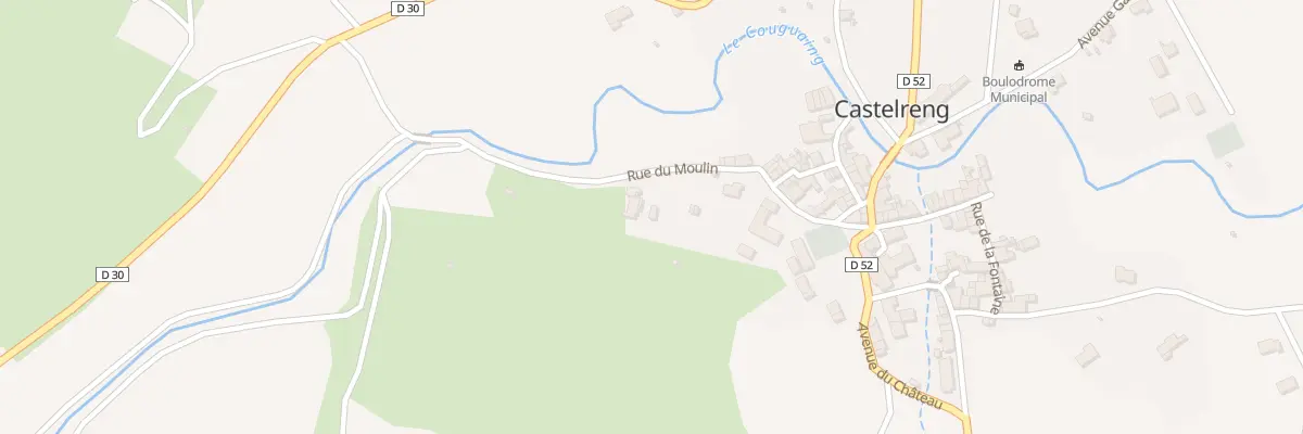 Plan du 87 Ferriol à Castelreng