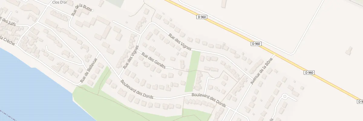Plan du 11 Rue des Genets à Saint-Denis-de-l’Hôtel