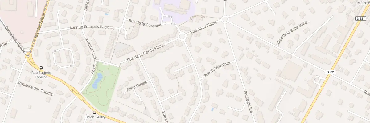 Plan du 25 Rue Van Gogh à Croissy-sur-Seine