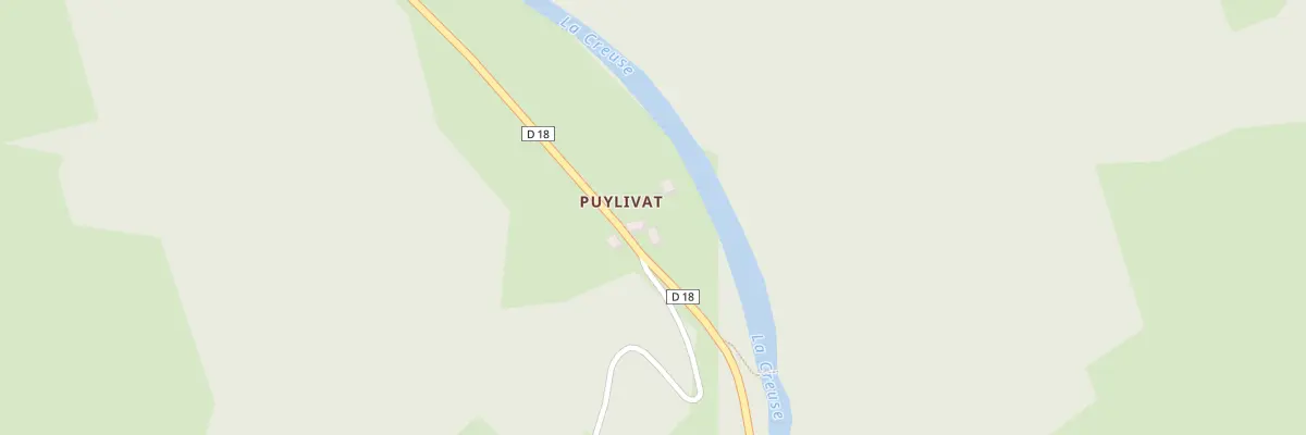 Plan du 1 Puylivat à Saint-Médard-la-Rochette