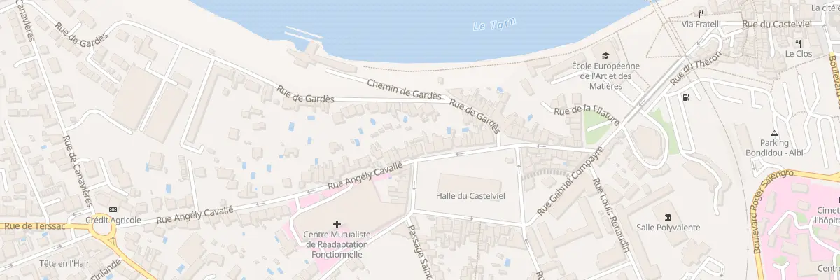 Plan du 28 Pl Foirail Castelviel à Albi