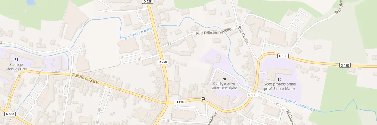 Plan du 22 Rue de Saint Omer à Fruges