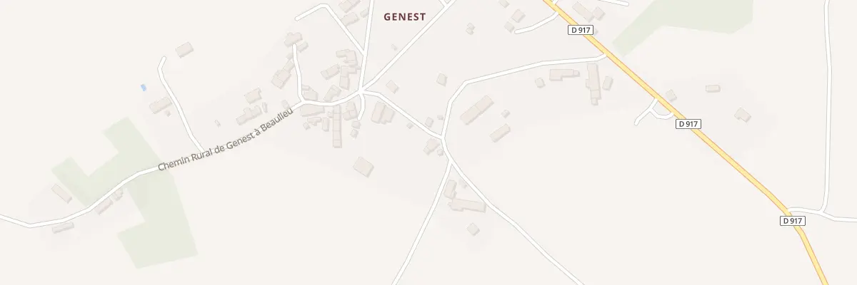 Plan du 29 Genest à Pérassay