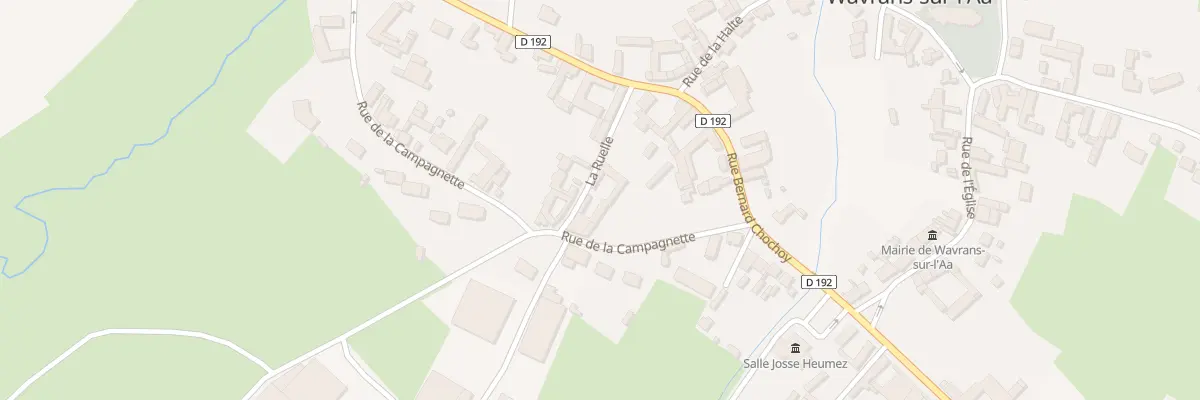 Plan du 3 Vc la Ruelle à Wavrans-sur-l’Aa