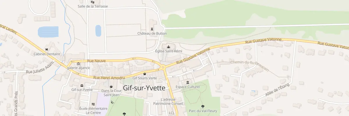 Plan du 1 Rue Gustave Vatonne à Gif-sur-Yvette