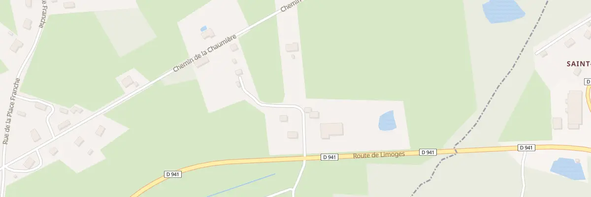 Plan du 4 Les Téolades à Blessac