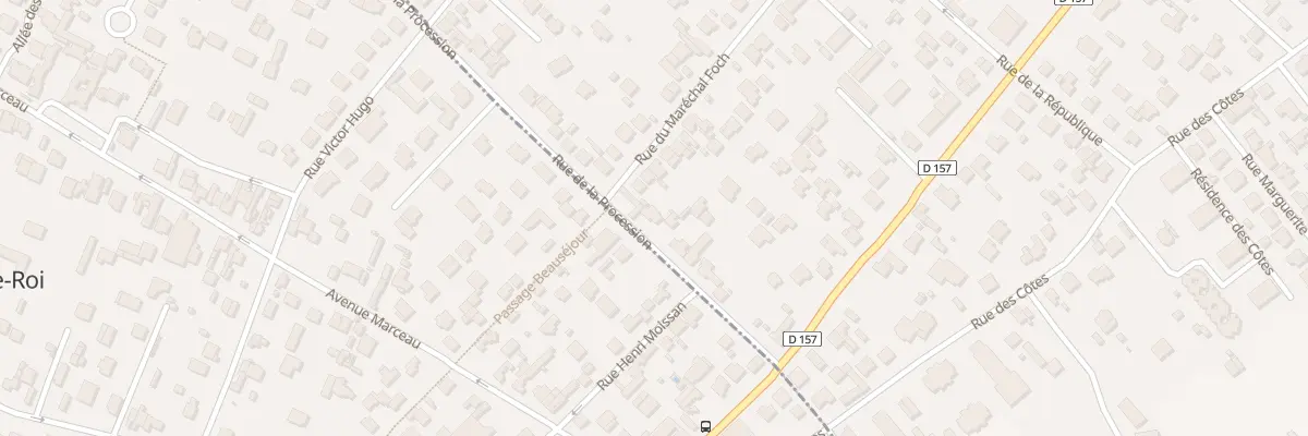 Plan du 20 Rue de la Procession à Maisons-Laffitte