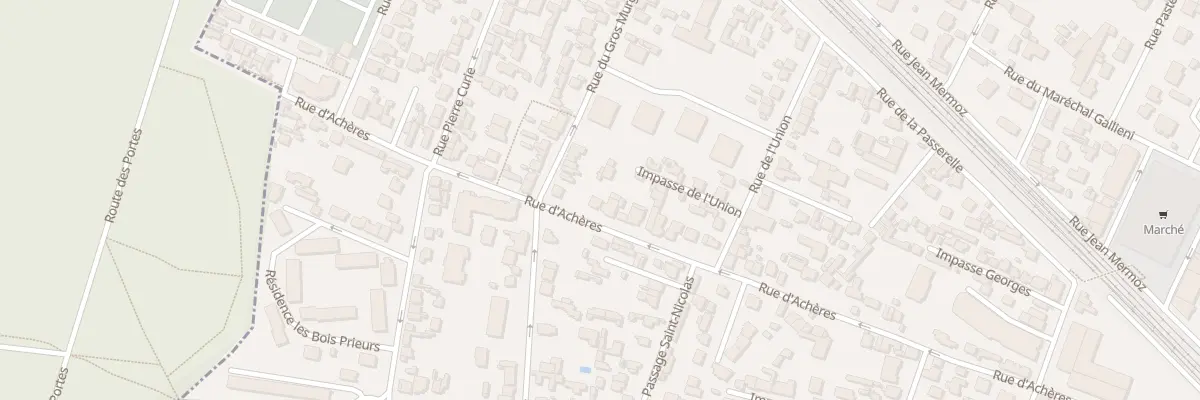 Plan du 112 Rue d’Achères à Maisons-Laffitte