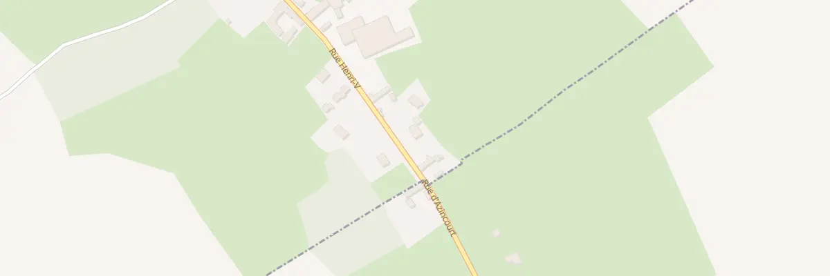 Plan du 14 Rue Henri V à Azincourt