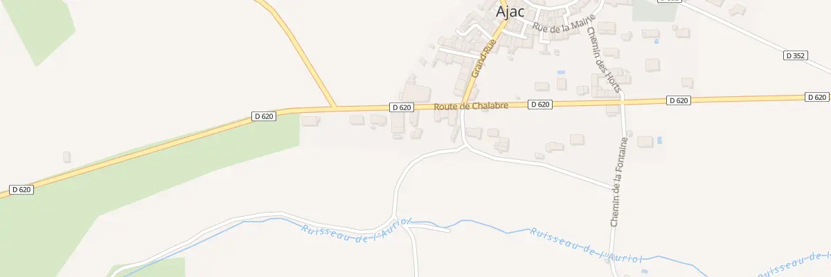 Plan du 15 Rte de Chalabre à Ajac