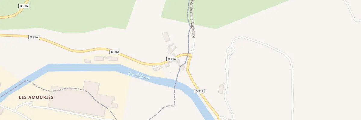 Plan du 1 Tra du Garric à Monestiés