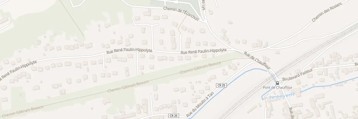 Plan du 5B Rue René Paulin Hippolyte à Étampes