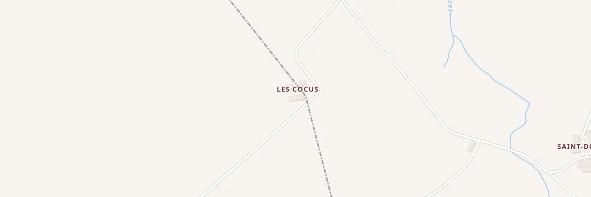 Plan du 155A Les Cocus à Chezal-Benoît