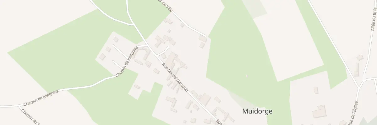 Plan du 50 Rue Marcel Dassault à Muidorge