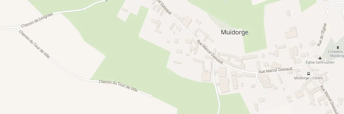 Plan du 33 Rue Marcel Dassault à Muidorge