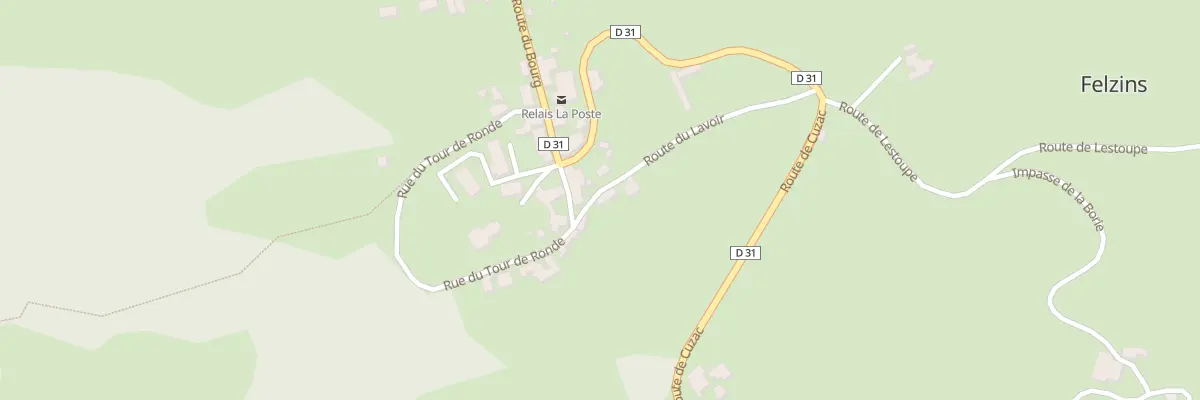 Plan du 5126 Le Bourg à Felzins