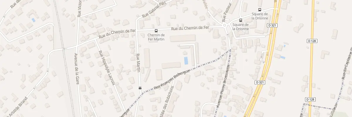 Plan du 1 Rue Martin à Bougival