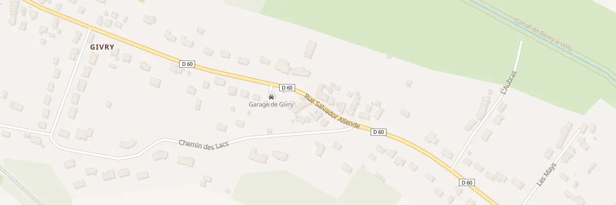 Plan du 573 Le Reomalard à Foëcy