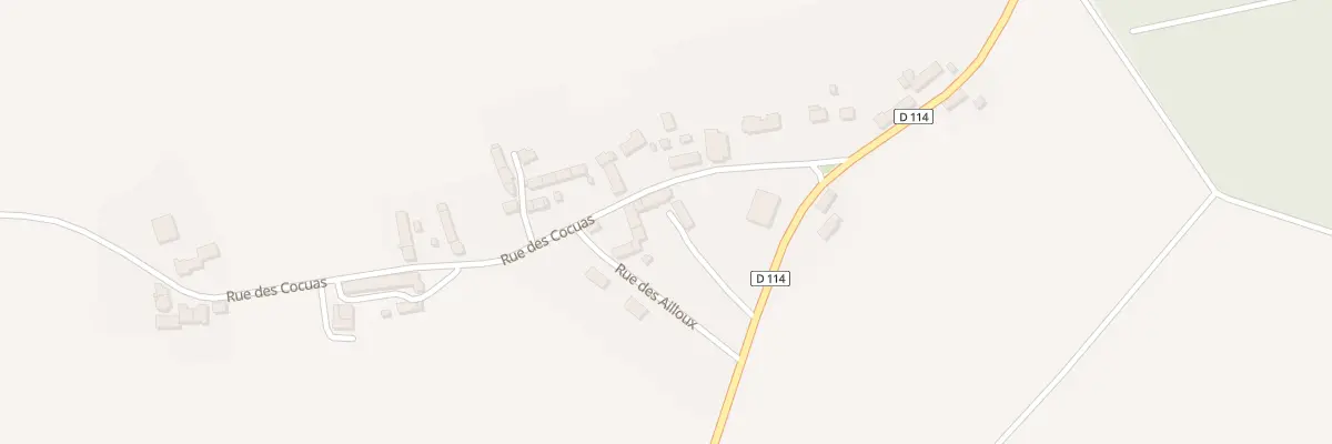Plan du 1 Rte de Preuilly à Plou