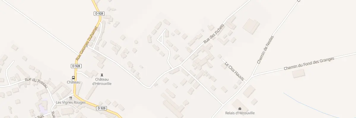Plan du 1 Rue des Fichets à Hérouville-en-Vexin