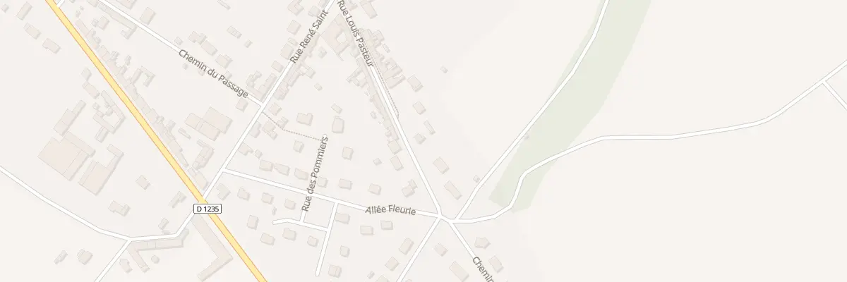 Plan du 5019 Rue Louis Pasteur à Belloy-sur-Somme