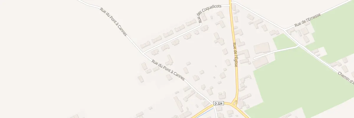 Plan du 147 Rue du Pont A Cannes à Sainte-Marie-Kerque