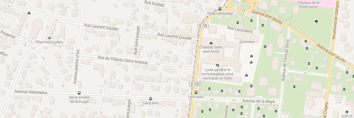 Plan du 4 Rue du Plateau Saint-antoine au Chesnay-Rocquencourt