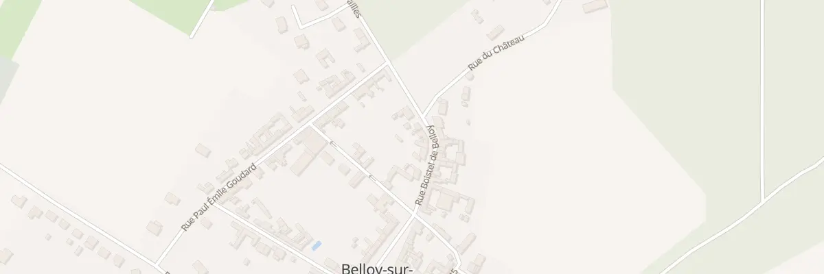 Plan du 7 Rue Henri Boistel de Belloy à Belloy-sur-Somme