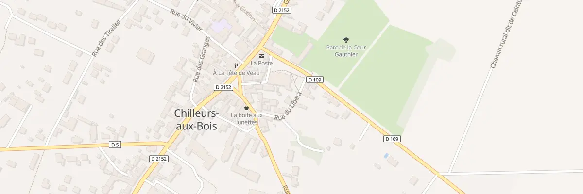 Plan du 5 Rue du Libera à Chilleurs-aux-Bois