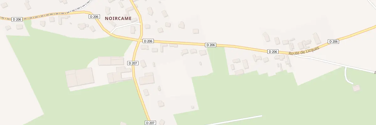 Plan du 181 Rte de Licques à Zudausques