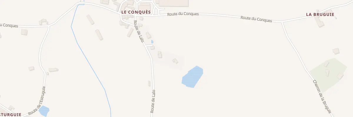 Plan du 5210 Le Conques à Drulhe