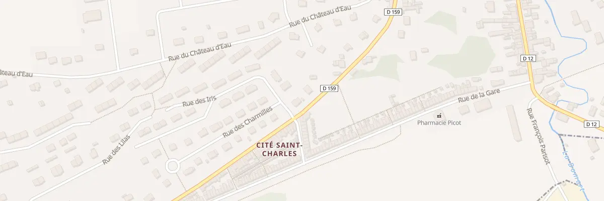 Plan du 13 Rue des Charmilles à Saint-Léger-lès-Domart