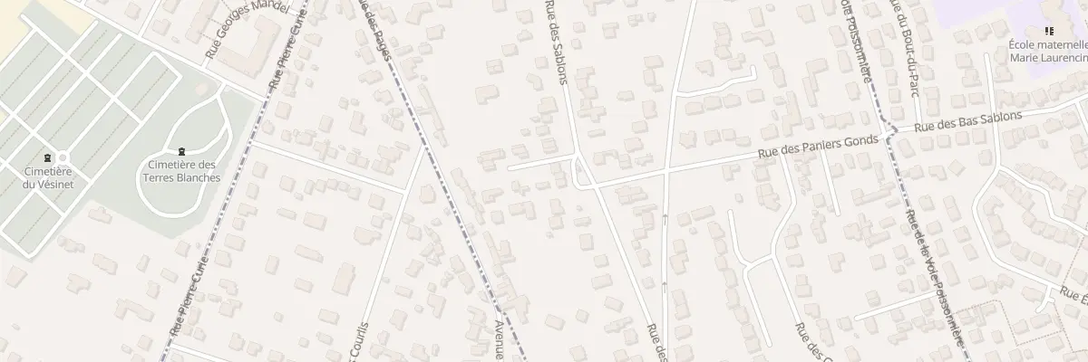 Plan du 87 Rue des Sablons à Chatou
