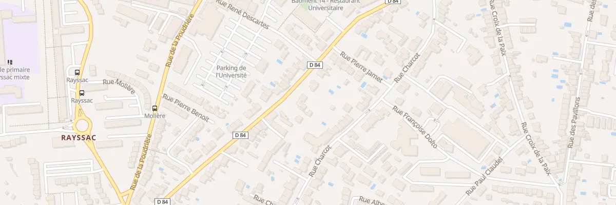 Plan du 67 Av Mal Franchet d’Esperey à Albi