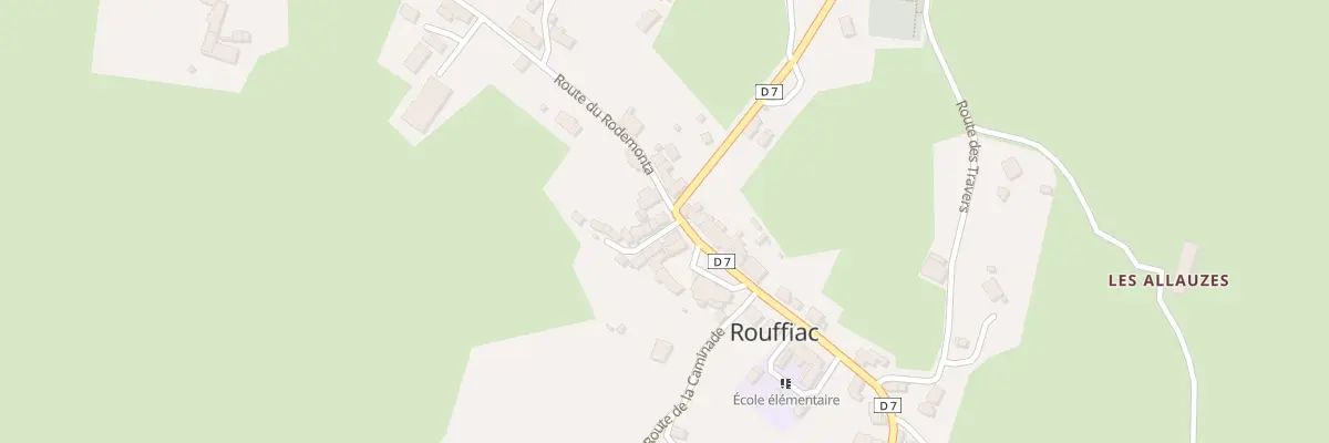 Plan du 5124 Le Bourg à Rouffiac