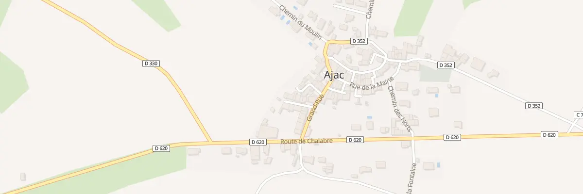 Plan du 14 Rue de la Forge à Ajac