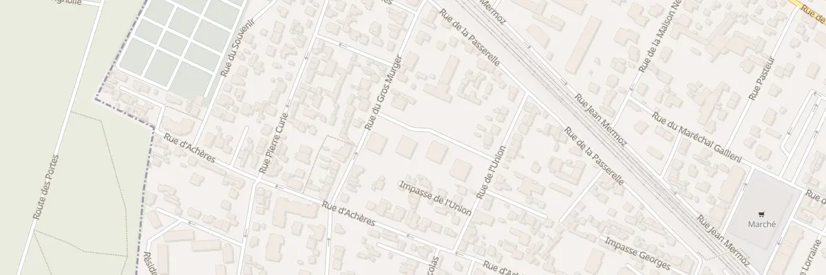 Plan du 35 Rue du Gros Murger à Maisons-Laffitte