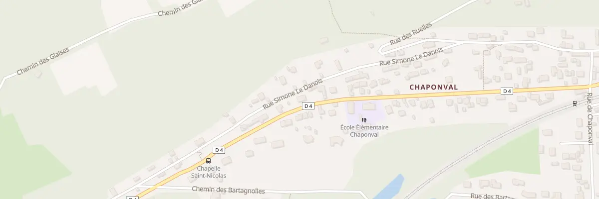 Plan du 68T Rue de Pontoise à Auvers-sur-Oise