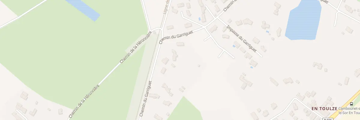 Plan du 42 Che du Garriguet à Cambounet-sur-le-Sor
