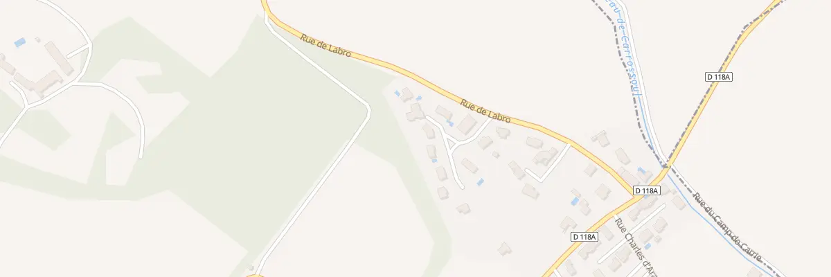 Plan du 6 Rue de l’Orée du Bois à Saliès