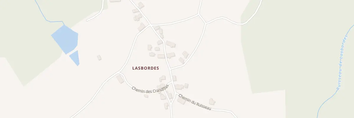 Plan du 5147 Lasbordes à Siran