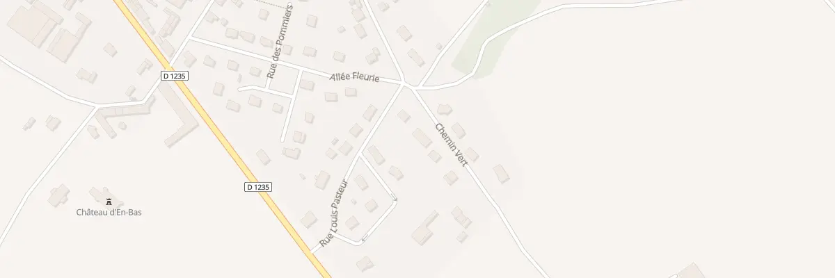 Plan du 4 Che Vert à Belloy-sur-Somme