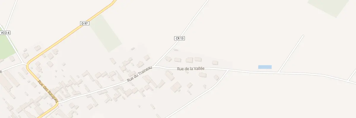 Plan du 3 Rue de la Vallée à Pissy