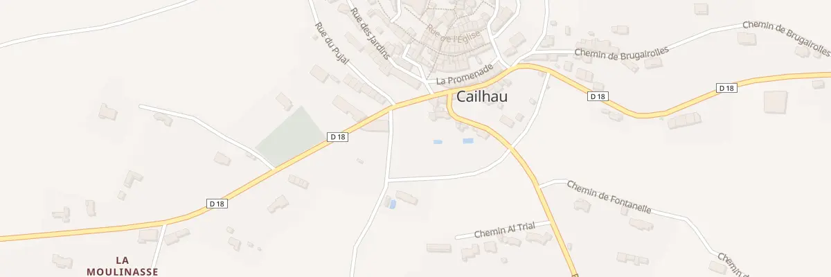Plan du 4 Rue de la Rougère à Cailhau