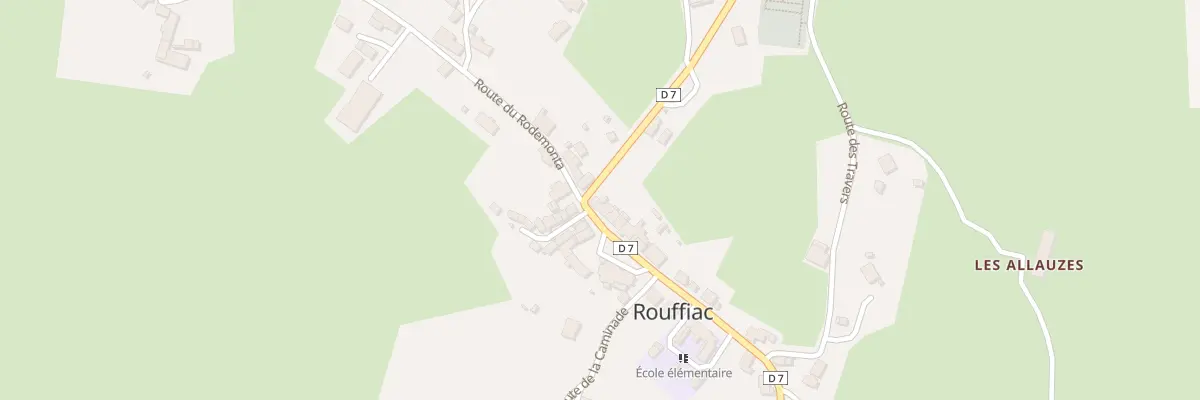 Plan du 5165 Le Bourg à Rouffiac