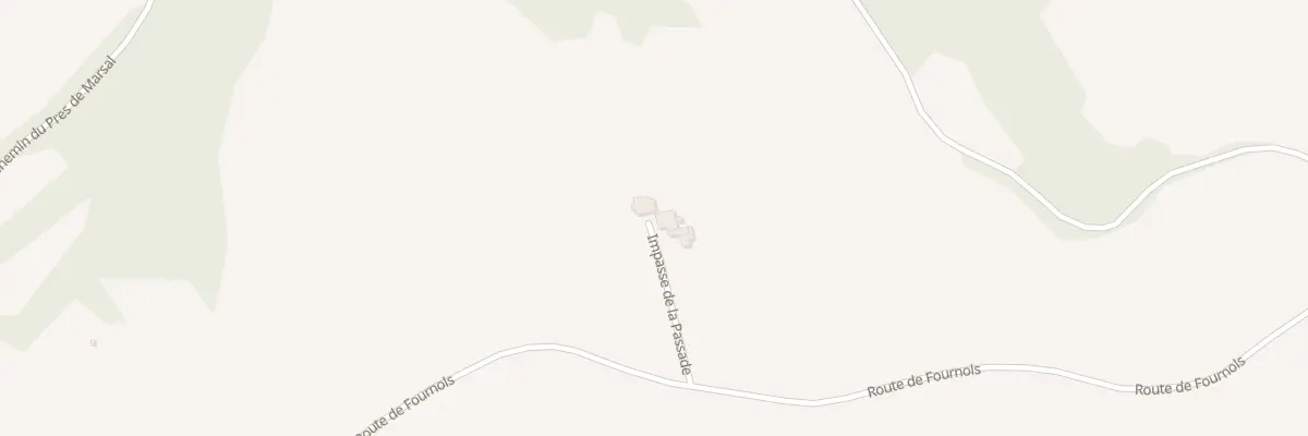 Plan du 67 La Passade à Lescure-Jaoul