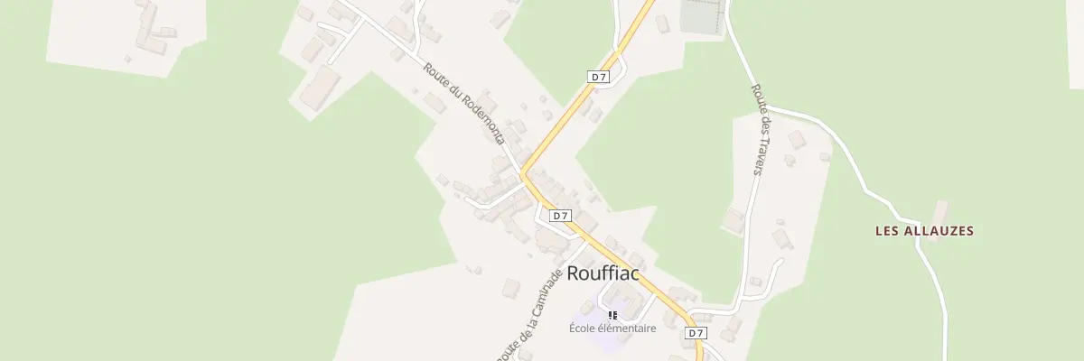 Plan du 5164 Le Bourg à Rouffiac