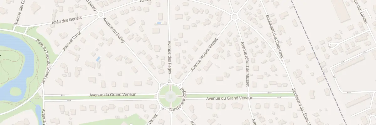 Plan du 43 Av Horace Vernet au Vésinet